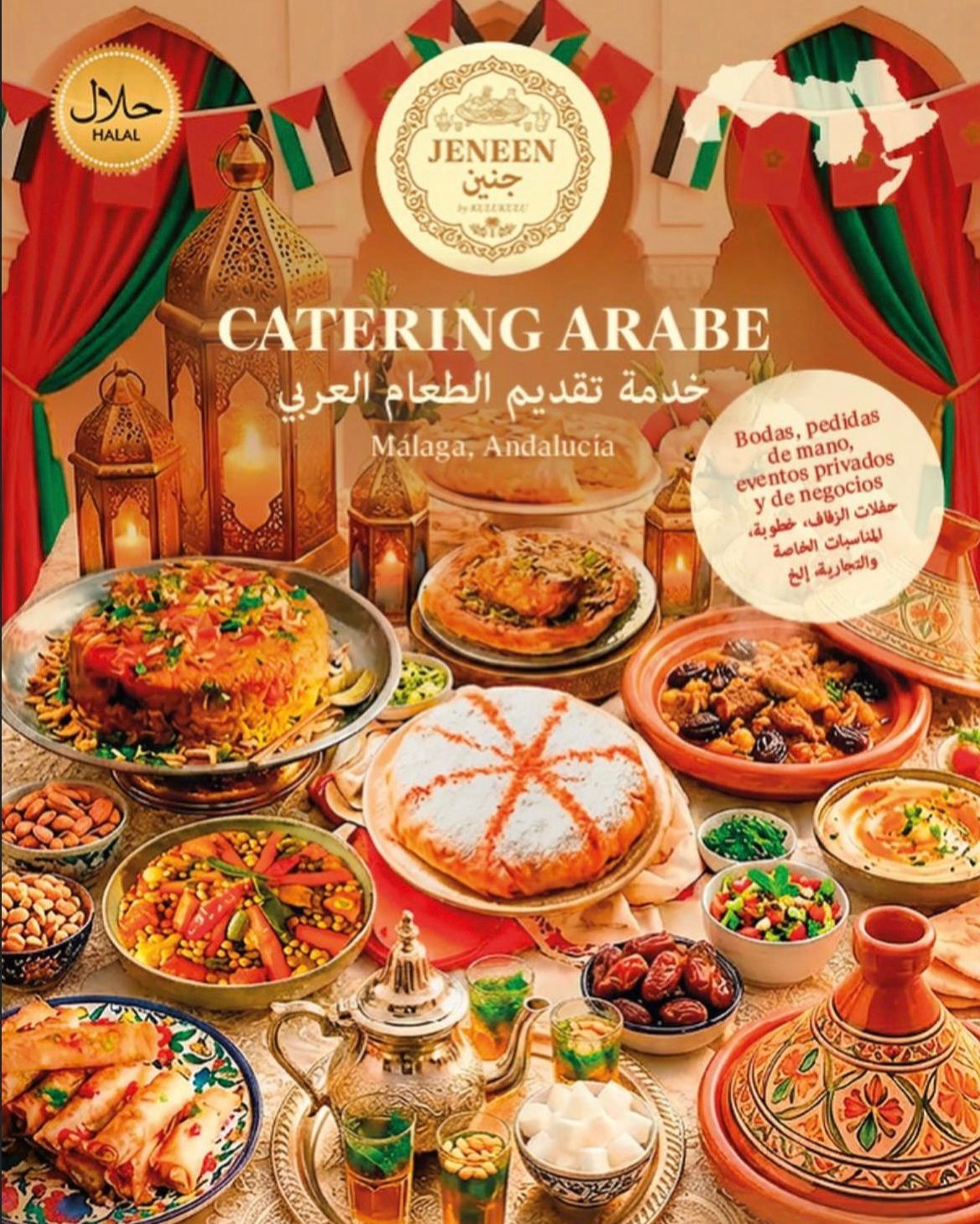 Jeneen - Catering Árabe Premium